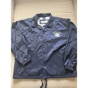Vintage Notre Dame Fighting Irish Champion coaches windbreaker nylon snap Size S